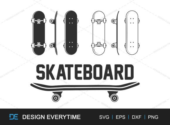 Download Dynamic Skateboard Vector SVG - Boar Collection