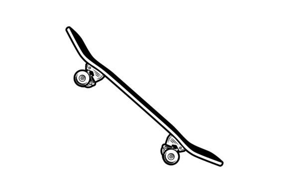 Download Skateboard Vector Illustration. Side Vie - Boar Collection