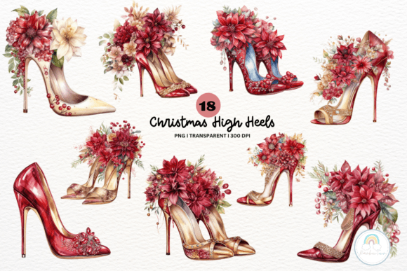 Download Christmas High Heels Fashion Shoes - Shoes Collection