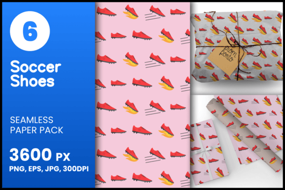 Download Soccer Shoes Seamless Patterns - Shoes Collection