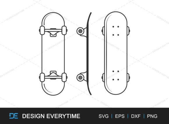 Download Dynamic Skateboard Vector SVG - Boar Collection