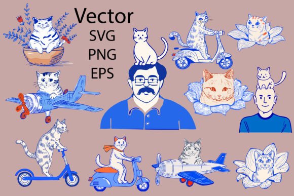 Download Cat Vector - Cat Collection