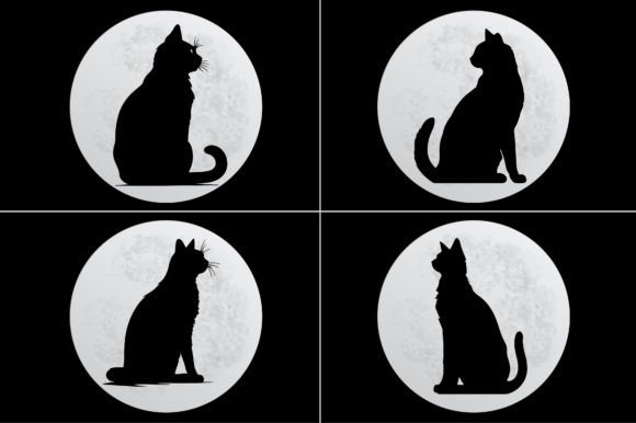 Download Cat Silhouette Vector Graphic - Cat Collection