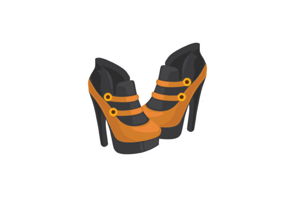 Download Spring Brown Shoes Vector Icon - Shoes Collection
